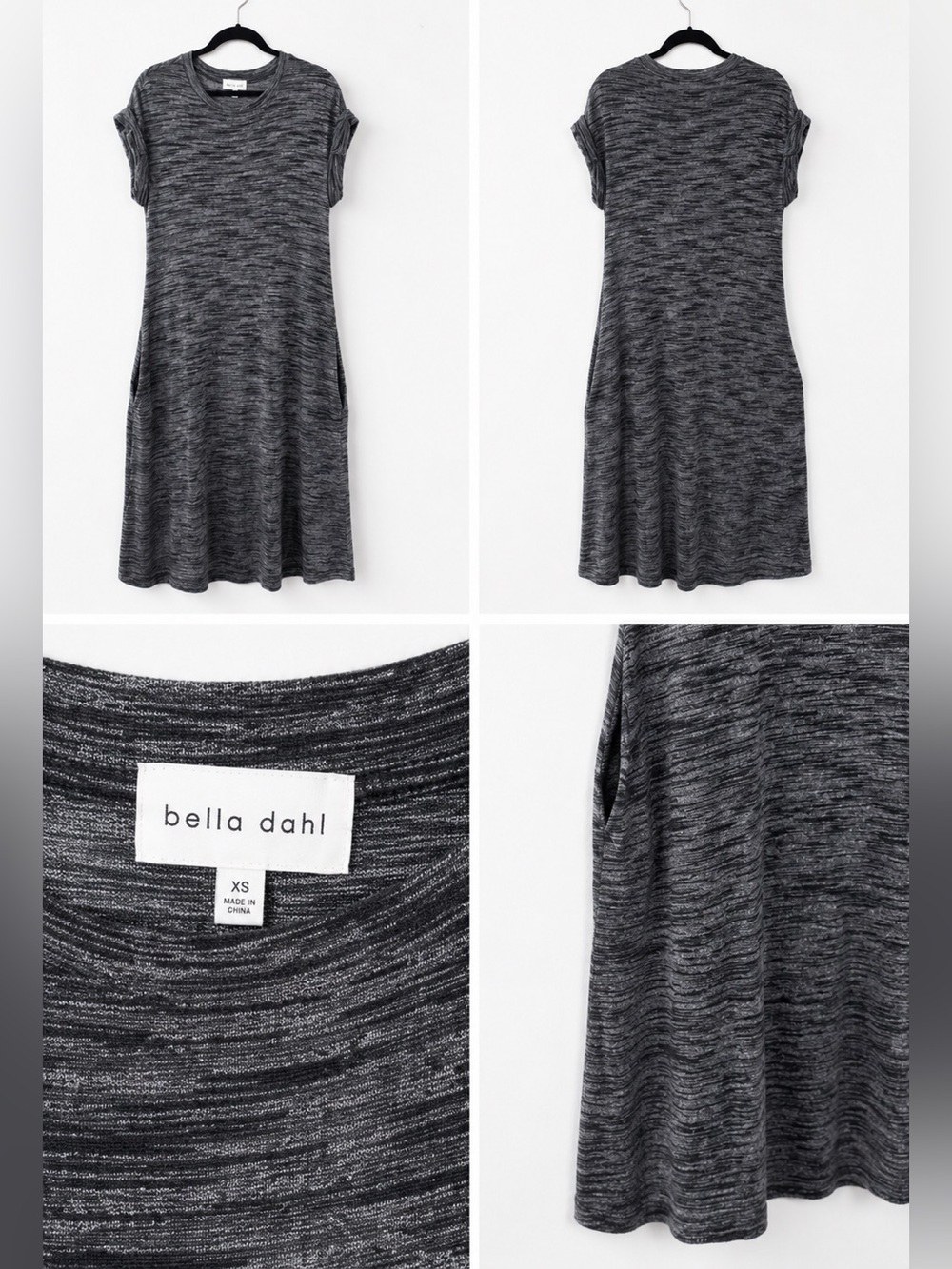 Bella Dahl Heather Gray Long Maxi Dress – Size M soft fabric - Picture 2 of 4